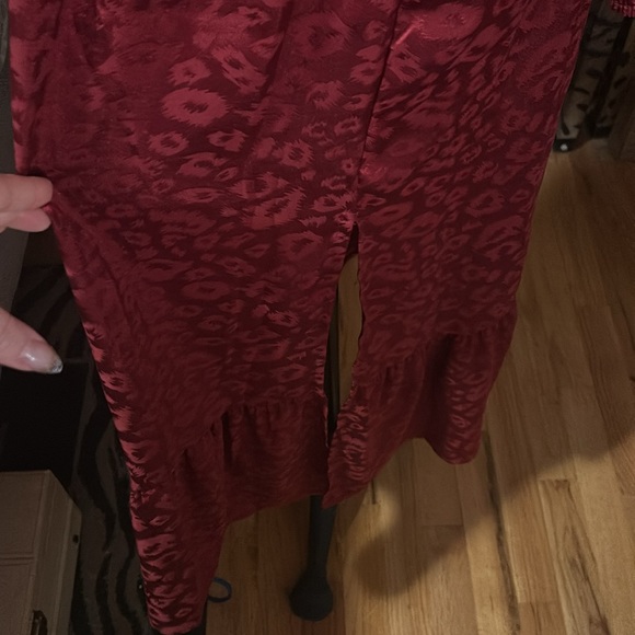 Talia Benson Red Leopard Maxi Dress - Médium - Picture 3 of 7